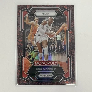 2024 Panini Prizm Monopoly WNBA Temi Fagbenle Black/Red Icons #26 - Bild 1 von 13