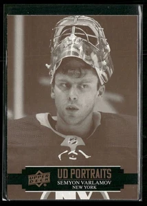 2021-22 Upper Deck Series 1 - Ud Portraits Semyon Varlamov #P-3 - Picture 1 of 2