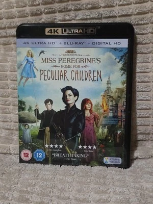 Miss Peregrines Home For Peculiar Children - 4K UHD + BLU RAY - FREE POSTAGE - Image 1 of 3