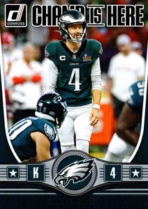 Panini Donruss Jake Elliott Champ Is Here 2025 - Imagen 1 de 2