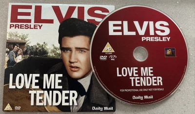 ELVIS PRESLEY - Love Me Tender  : Promotional DVD - VGC - Image 1 of 3