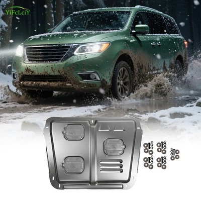 Steel Engine Splash Shield For Nissan Quest 2011-2017 Under Engine Cover Guard - Image 1 of 4