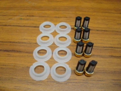 Bosch Type 3 Fuel Injector Lower Pintle Caps / O-ring Retainer & Filters - Image 1 of 4