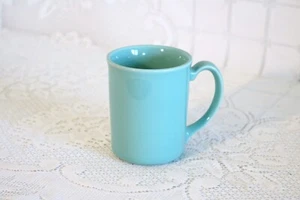 CORNING USA Turquoise Teal Aqua 3 7/8"h Coffee Mugs Set of 3 - Picture 1 of 4