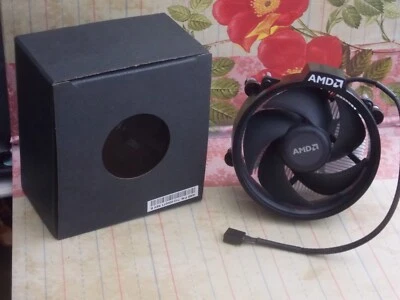 AMD Fan 712-000071 Rev B AMD CPU Cooler 712-000071 Rev B AMD Cooler 712-000071 B - Image 1 of 4