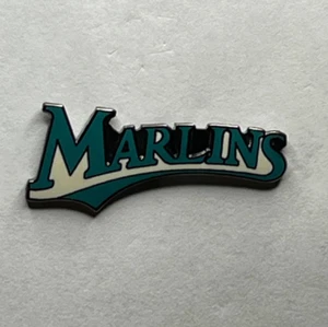 Prendedor de solapa vintage de los Florida Marlins ~ MLB ~ 1992 por Peter David - Imagen 1 de 5