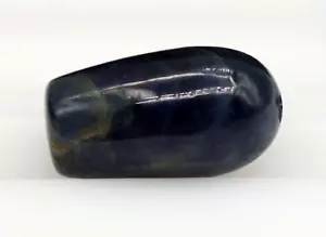 Piedra preciosa Birmania con cuentas sueltas de zafiro azul oscuro natural de 7,43 quilates sin calor - Imagen 1 de 10