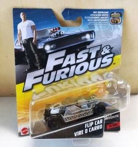Fast & Furious F8 Flip Car Vite o Carro 3/32 Diecast metallo Auto MATTEL - Foto 1 di 2