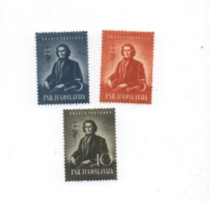 Jugoslawien MH postfrisch Falz Scott 257-59 - Bild 1 von 2