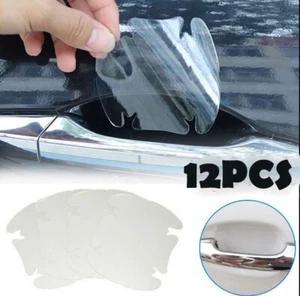 12X Películas protectoras contra arañazos para manija de puerta de automóvil invisibles Accesorios protectores - Imagen 1 de 10