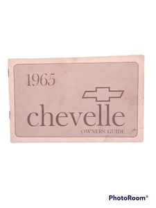 Chevrolet Chevelle 1965 Owners Manual  General Motors Chevy Old Car Auto Manual - Picture 1 of 6