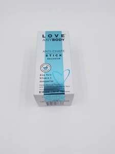 Love AnyBody Anti-Chafe Stick 2.6 oz Unscented With Vitamin E Aluminum Free NEW - Picture 1 of 7