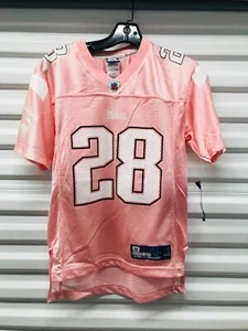 Corey Dillon Patriots Pink / White NFL Licensed Jersey - Youth XL - Picture 1 of 9