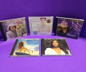 Lot of 5 CDs Lion King Bodyguard Soundtrack Carly Simon & Garfunkel Celine Dion - Picture 1 of 5