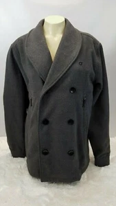 ORISUE Pea Coat Jacket Women Size Medium Wool Blend Outdoors Mid weight - Picture 1 of 11