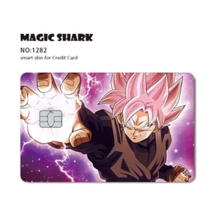 Recubrimiento de tarjeta de crédito Goku Black SS Rose Dragon Ball Super - Chip pequeño Envío RÁPIDO - Imagen 1 de 2