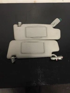 1999-2003 VOLVO S80 GREY SUNVISORS LEFT/RIGHT DRIVER PASSENGER SHADE SUNSHADE - Picture 1 of 6