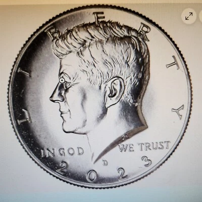 (1) 2023-D Kennedy Half Dollar Bu Uncirculated Condition - Image 1 of 2