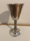 1950s Champagne Goblet By A.lara Sevilla Spain Silverplate Twisted Vine