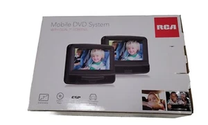RCA Mobile DVD CD System 7” Dual Screens DRC69705E22 New Open Box - Picture 1 of 8