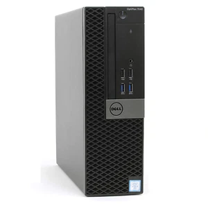 FAST Dell Core i7 6th Gen SFF Computer PC 32GB RAM 2TB HDD/SSD Wi-Fi Windows 11 - Picture 1 of 12