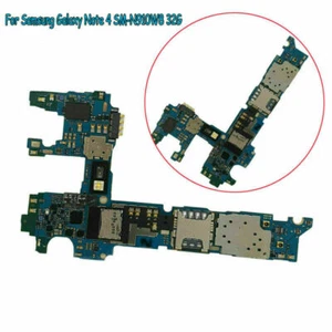 Main Motherboard Logic Board For Samsung Galaxy Note4 SM-N910W8 32G Unlocked BUS - Picture 1 of 3