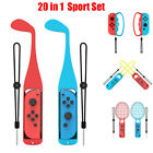 20in1 Golf Game Grip Handle Grip Body Sport Accessory for Switch Sports Grip Set