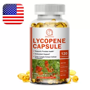 120Caps Lycopene Capsules High Protency Antioxidant&Prostate Health Support - Picture 1 of 8