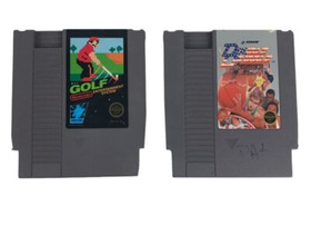 Golf & Double Dribble NES Game