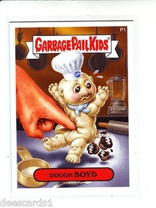 GARBAGE PAIL KIDS SERIES 7 2007 TOPPS PROMO TRADING CARD P1 "DOUGH BOYD" - Bild 1 von 2