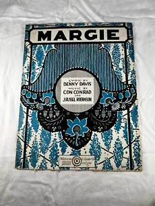 Partituras antiguas de ópera de Margie Benny Davis Conrad y Robinson Barbelle 1920 - Imagen 1 de 2