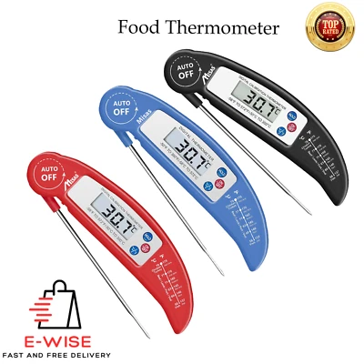 Digital Food Thermometer Probe Cooking Meat Kitchen Temperature BBQ Turkey Milk - Image 1 of 4