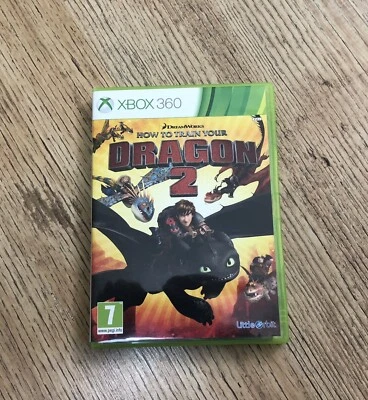 How To Train Your Dragon 2 Xbox 360 Video Game Manual PAL Fast & Free Shipping - Image 1 of 3