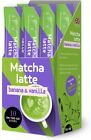 TET Matcha Latte Banana & Vanilla, green tea based drink, White, 100g