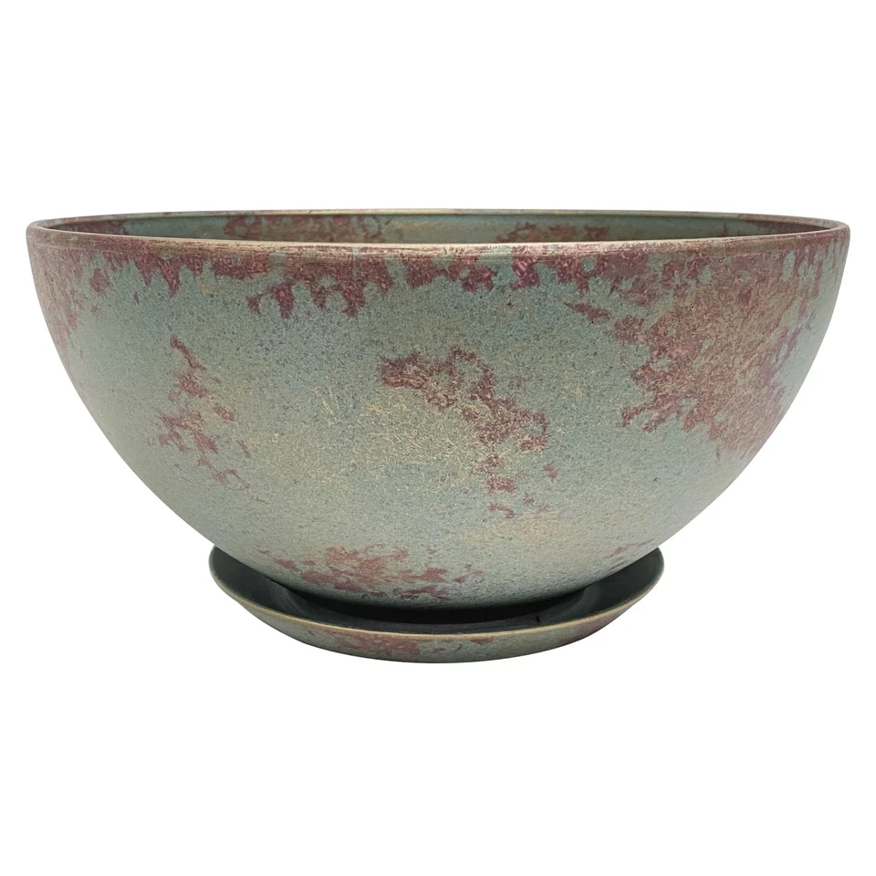 Maceta moderna clásica para hogar y jardín Rosie con drenaje - cuencos contemporáneos Foto 1 de 4