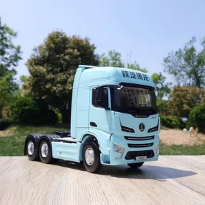 1/24 Scale SHACMAN X6000 Truck Blue Diecast Car Model Toy Collection Gift - Picture 1 of 8