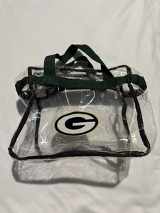 Bolso de Mano Green Bay Packers NFL Transparente Estadio con Cremallera - Imagen 1 de 4
