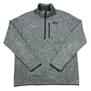 Patagonia Hombres Mejor Suéter Chaqueta Polar Gris Talla XL - Imagen 1 de 7