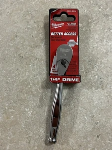 Milwaukee Electric Tools 48-22-9014 Milwaukee 1/4 In. Drive 90-tooth Slim - Picture 1 of 5