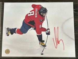 Autographed Alexander Ovechkin Signed 8.5x11 Photo w/COA Washington Capitals - Picture 1 of 2
