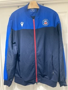 Bath Rugby Training Jacket. Size Xl. BNWT. Never Worn. Blue. Macron. - Picture 1 of 3