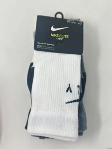 DN6949 902 Nike Elite Crew Fly Socks Pack Multicolor Size Small 3Y-5Y - Picture 1 of 4