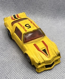 Vintage Zee 70s Chevy Camaro Z28 Yellow Goodyear #5 - Picture 1 of 6