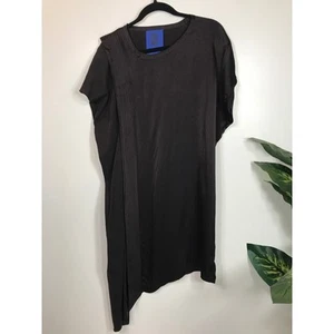 Ilaria Nistri Roque Black Dress Made in Italy 40 Artsy Art to Wear Designer - Imagen 1 de 11