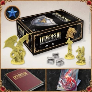 Heroes of Might and Magic III: The Board Game ALL IN COLLECTOR PLEDGE BIG BOX - Picture 1 of 20