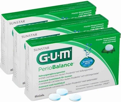 GUM® PerioBalance® Lutschtabletten (3 x 30 Stück) PZN 10032691