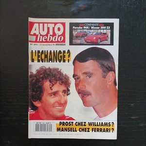 AUTO HEBDO 804 Porsche 968 Nissan 300 ZX cabriolets seat toledo 1.8 gt 16v  - Picture 1 of 2