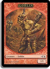Goblin Token ~ Lightly Played Duel Decks: Elves vs Goblins MTG Magic UltimateMTG