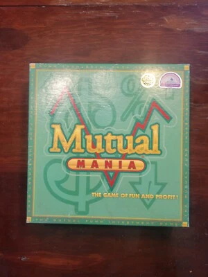 Mutual Mania Board Game Of Fun And Profit Financial Learning Activity - Image 1 of 4