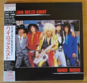 HANOI ROCKS- MILLION MILES AWAY CD 2006 LTD ED JAPAN ONLY MINI LP PAPER JACKET - Picture 1 of 6